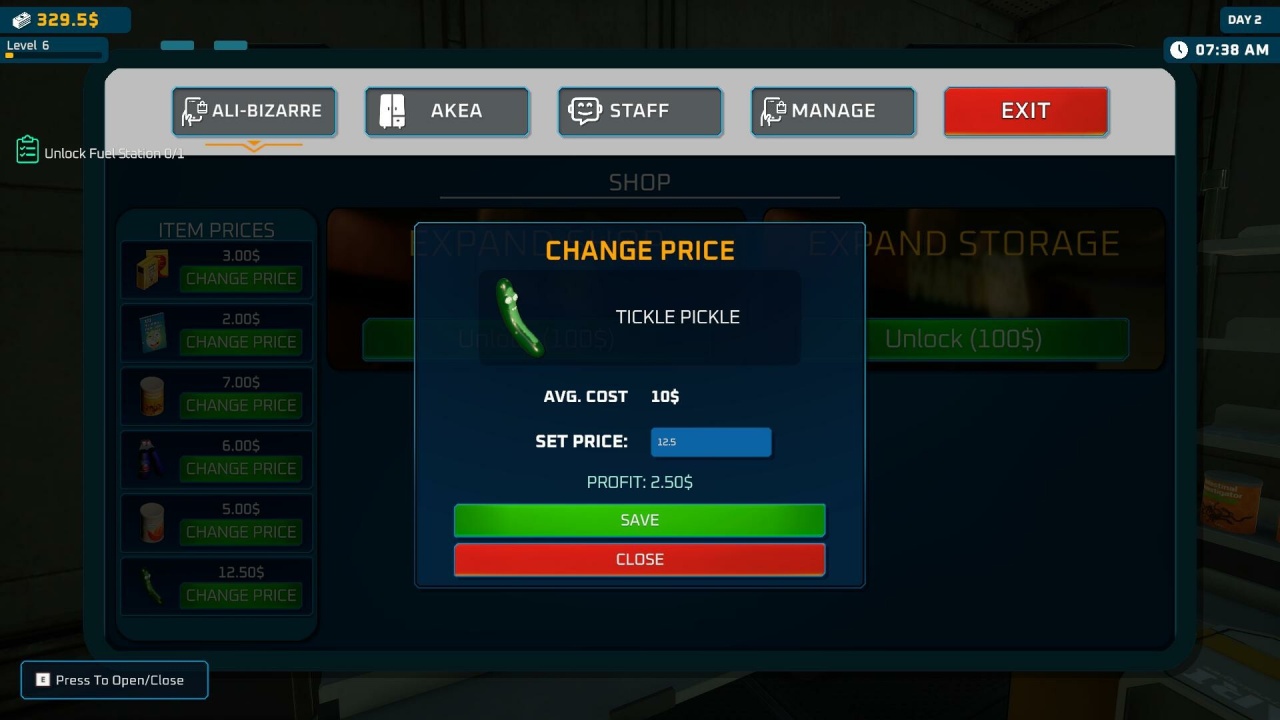 Alien Market Simulator - скриншот 5