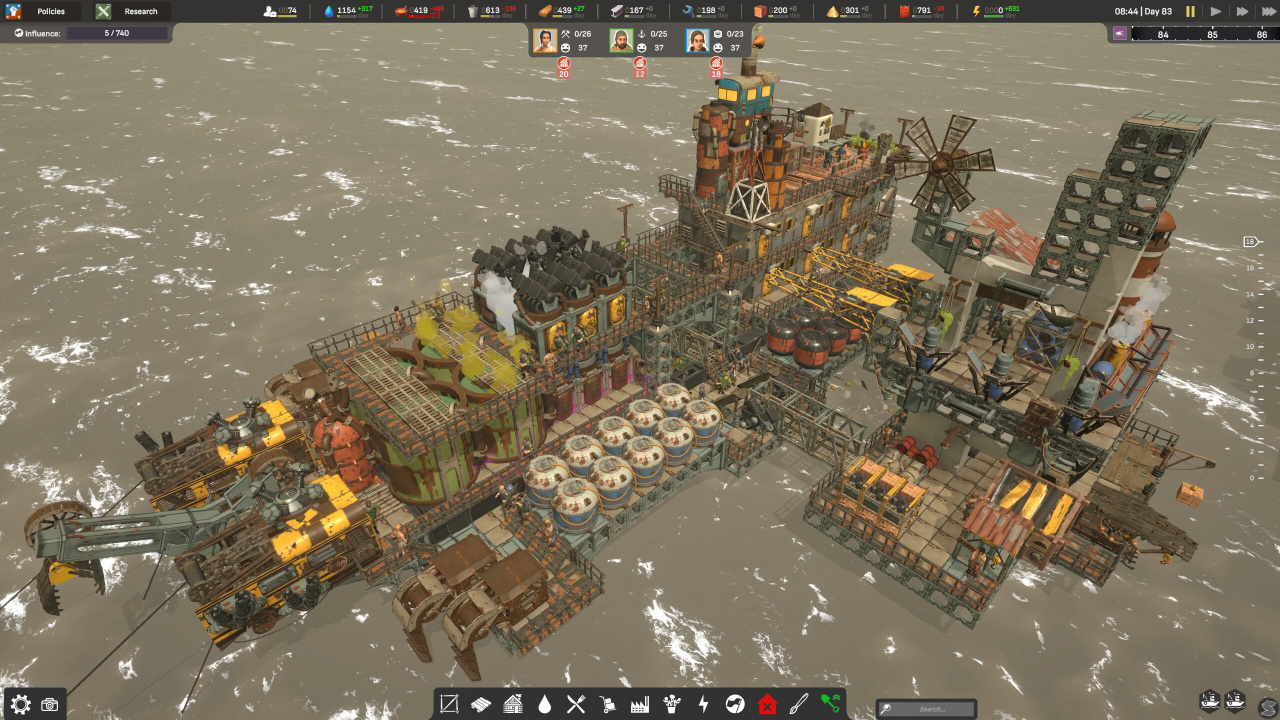 ALL WILL FALL: Physics-Based Survival City Builder - скриншот 2