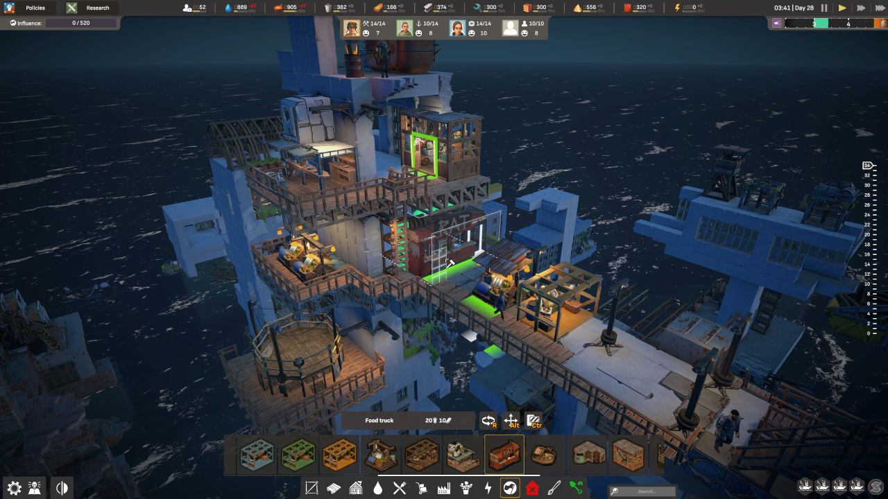 ALL WILL FALL: Physics-Based Survival City Builder - скриншот 3