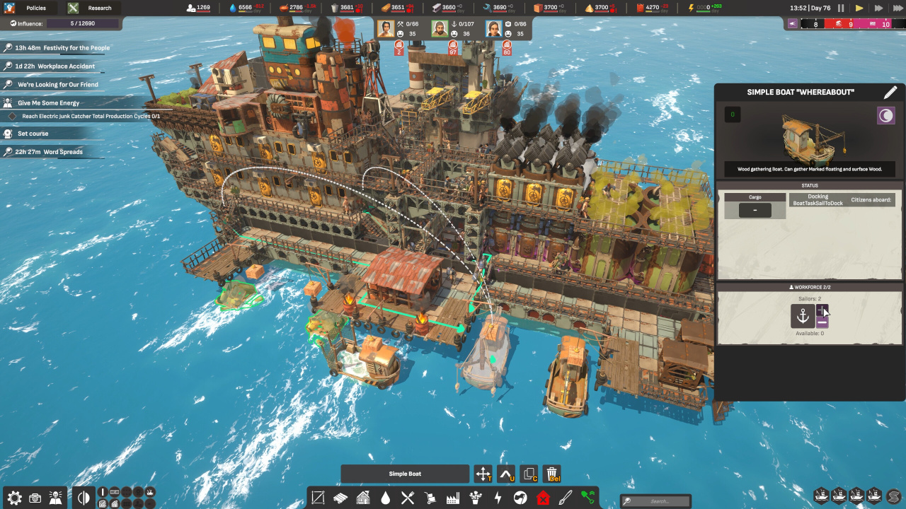 ALL WILL FALL: Physics-Based Survival City Builder - скриншот 4