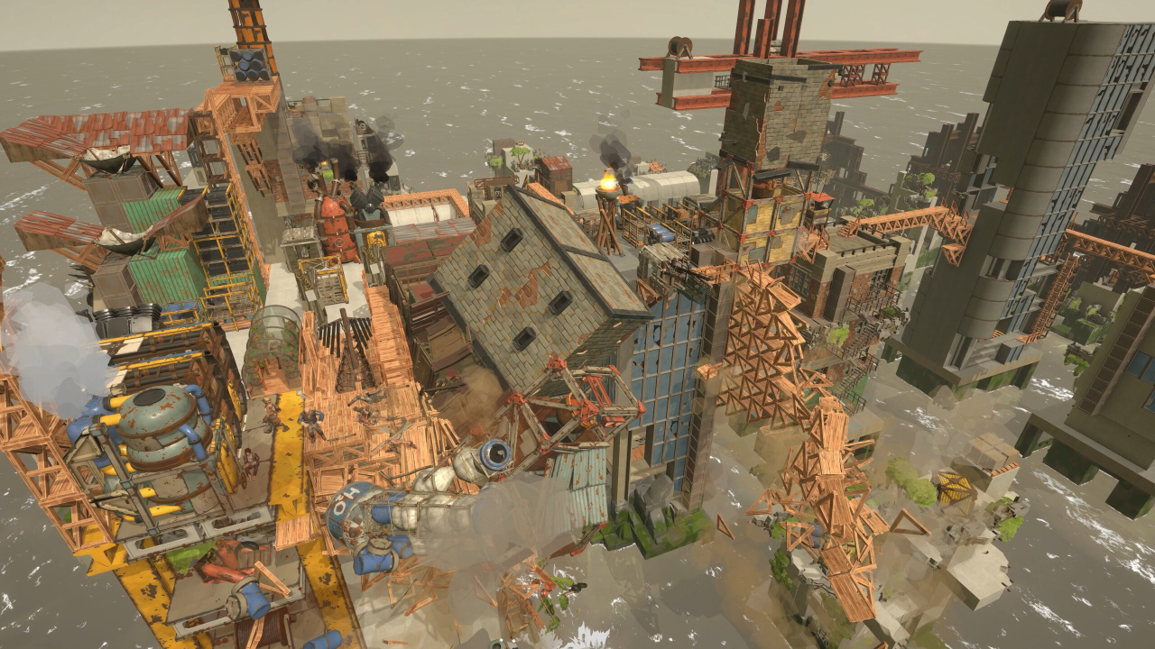 ALL WILL FALL: Physics-Based Survival City Builder - скриншот 5