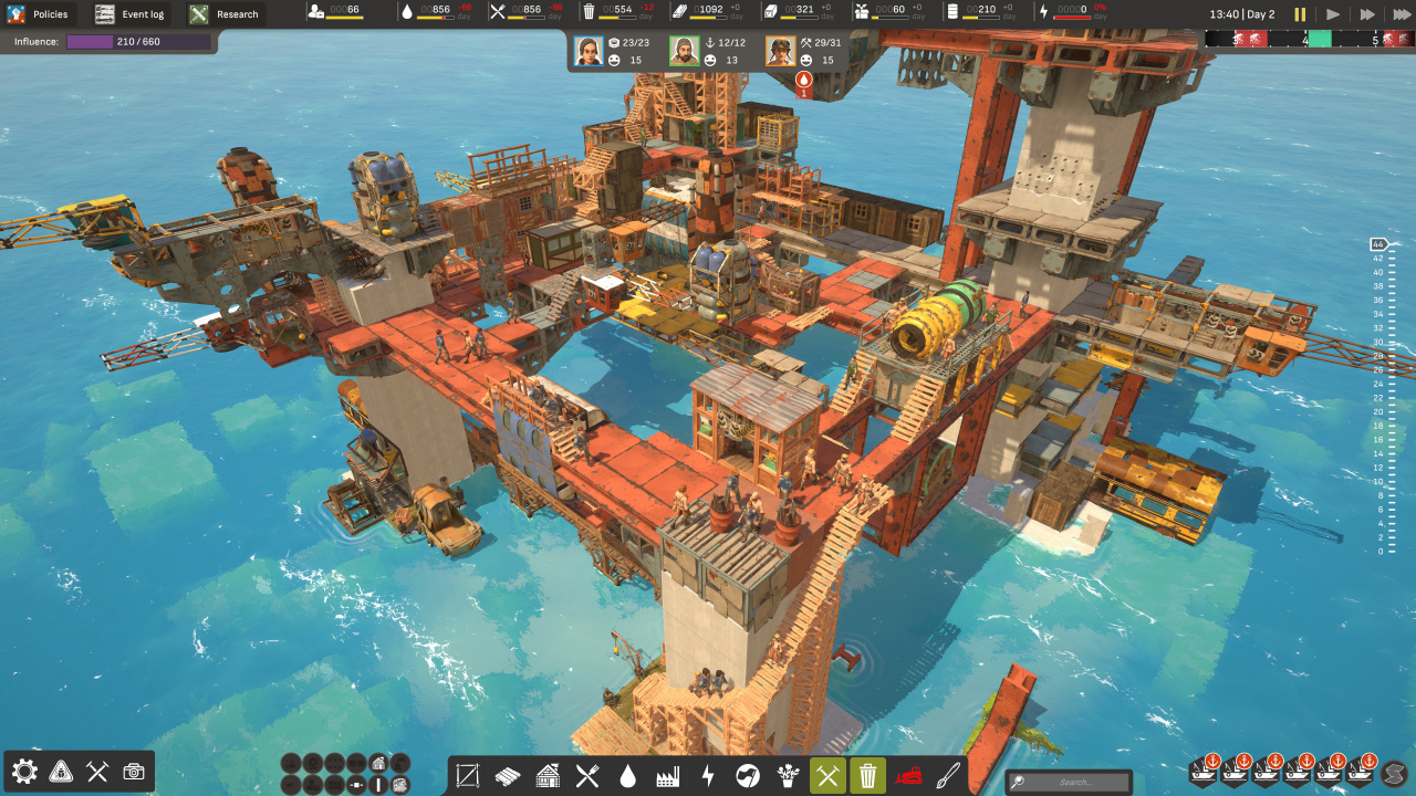 ALL WILL FALL: Physics-Based Survival City Builder - скриншот 7