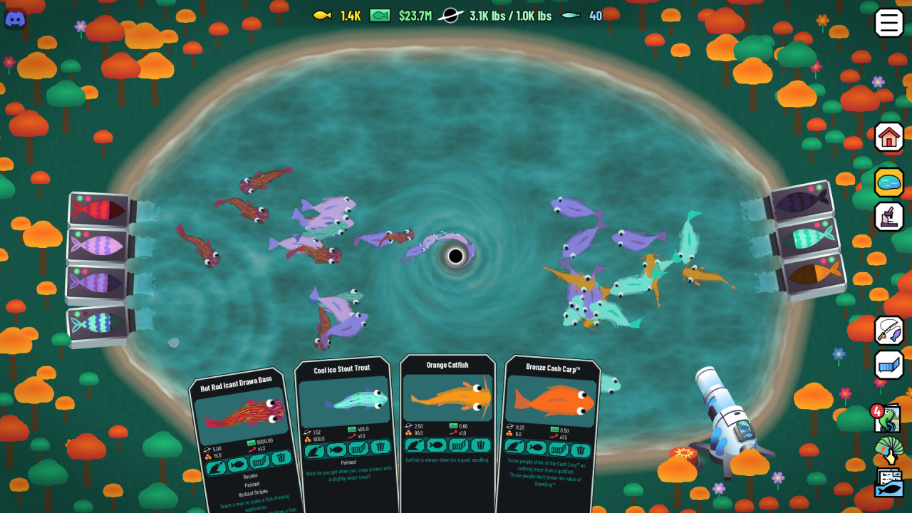 Black Hole Fishing - скриншот 1