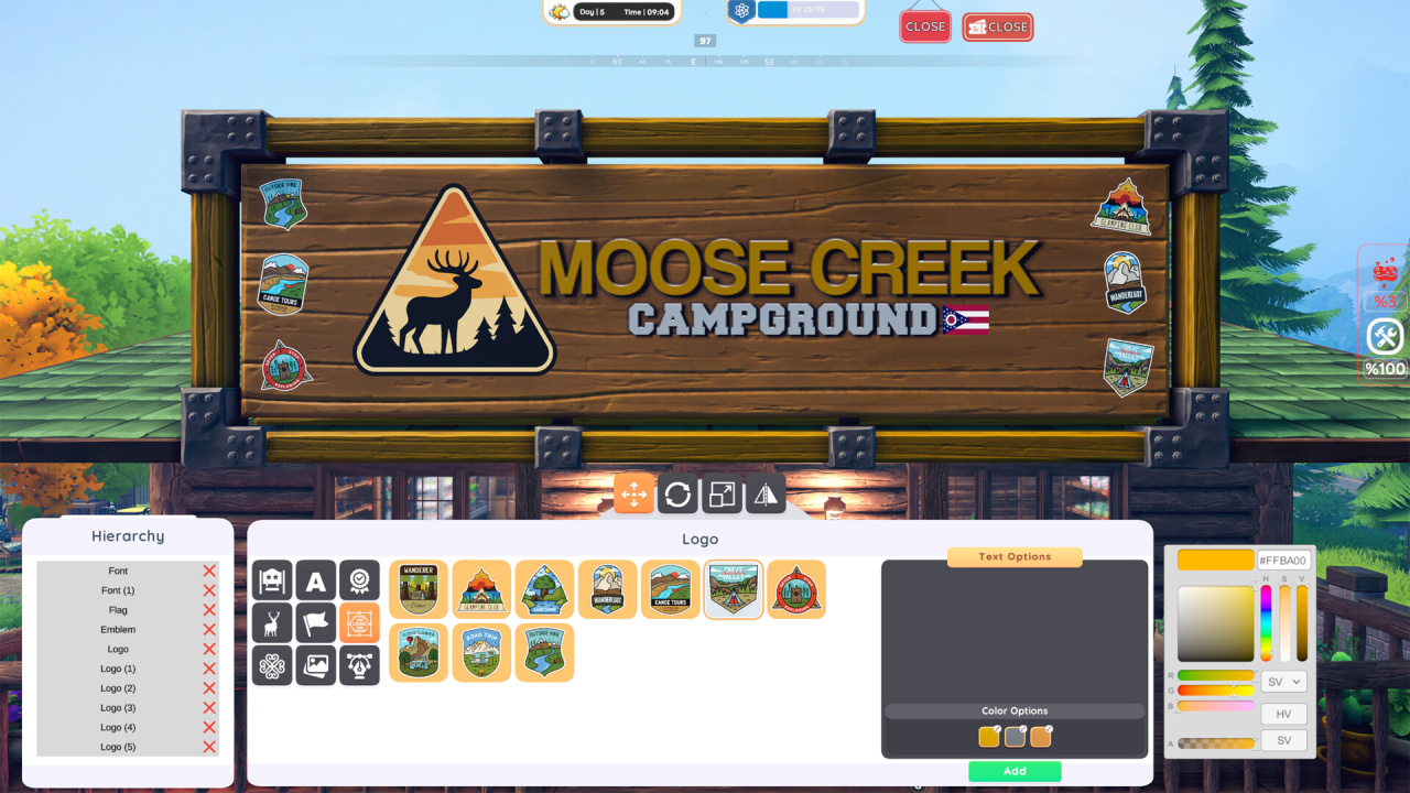 Campsite Hustle! - Management Simulator - скриншот 11