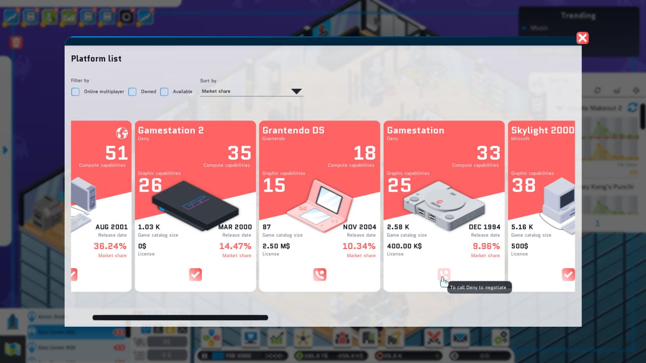 City Game Studio: a tycoon about game dev - скриншот 3