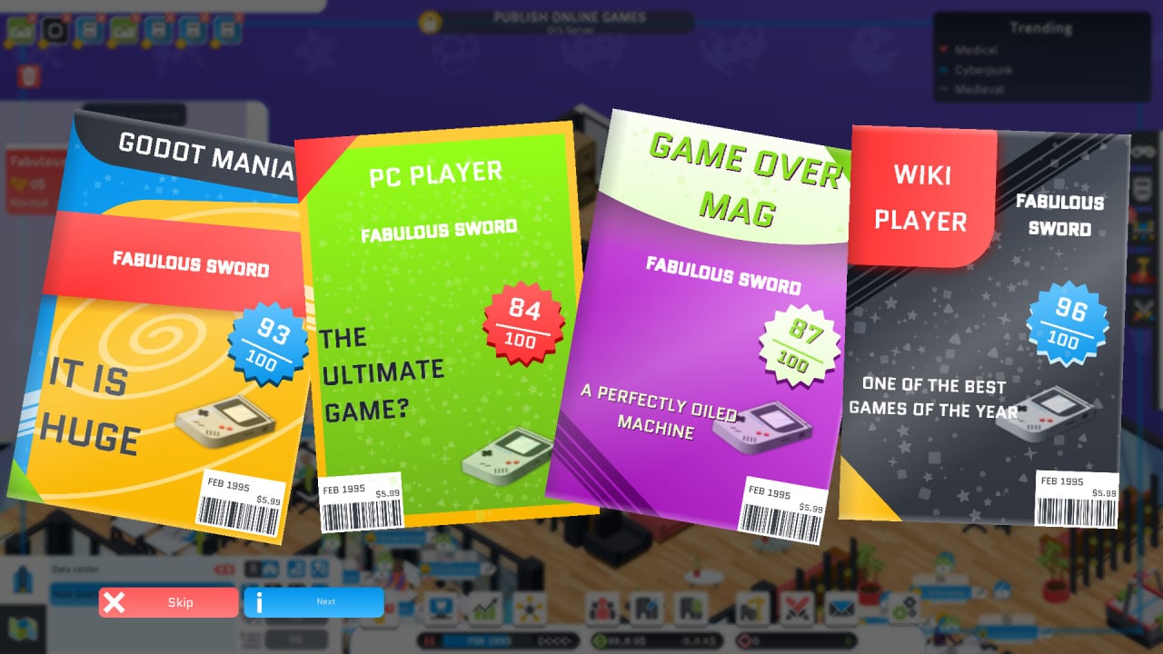 City Game Studio: a tycoon about game dev - скриншот 4