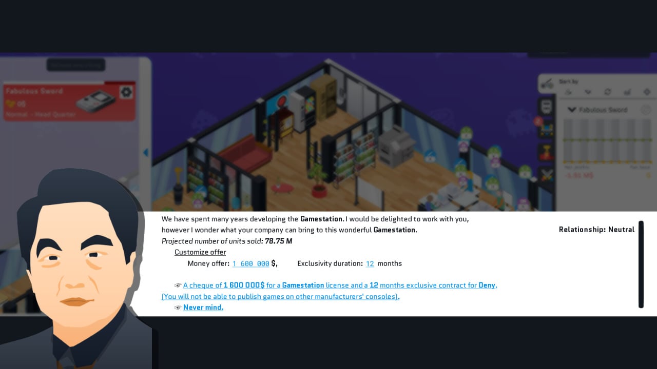 City Game Studio: a tycoon about game dev - скриншот 8