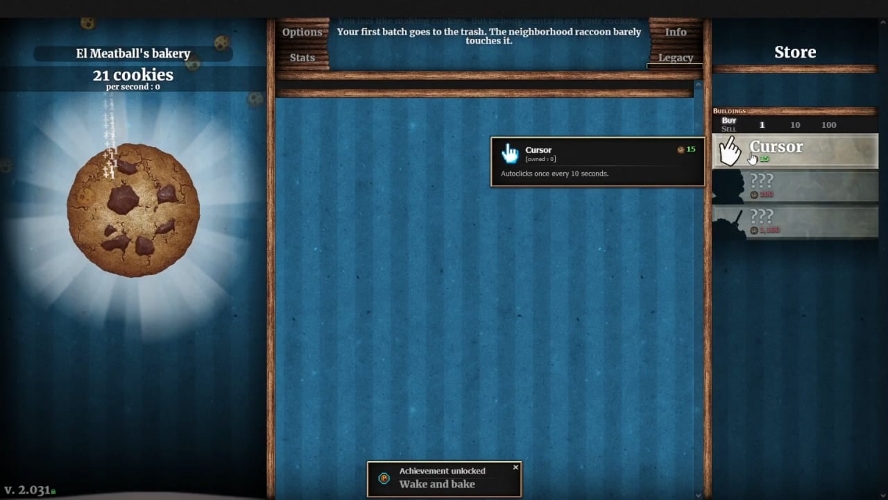 Cookie Clicker - скриншот 1