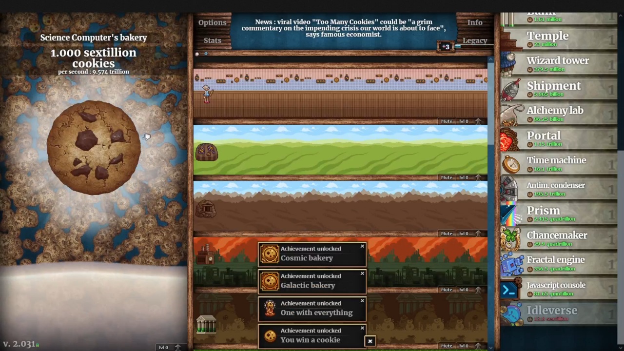 Cookie Clicker - скриншот 2