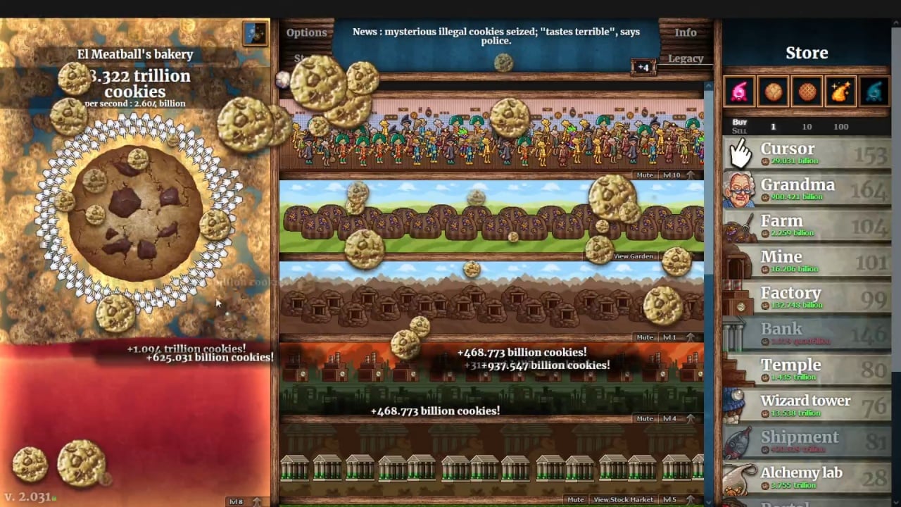 Cookie Clicker - скриншот 3