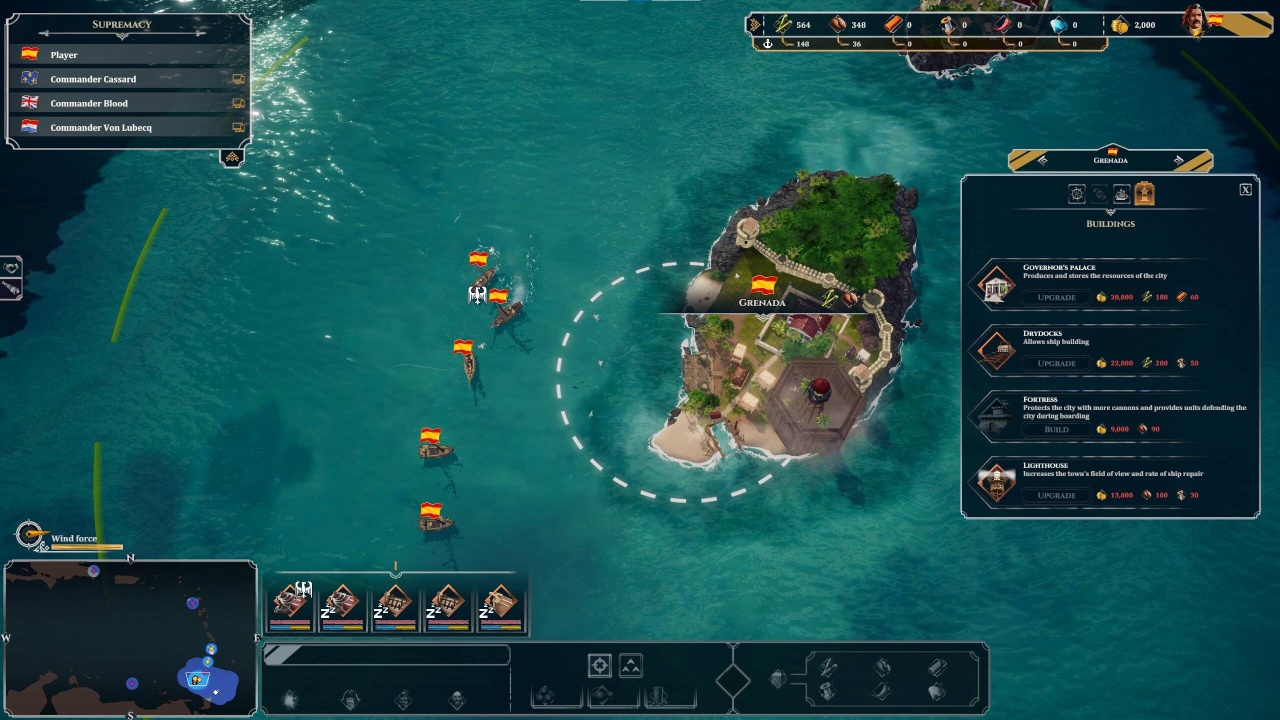 Corsairs - Battle of the Caribbean - скриншот 1
