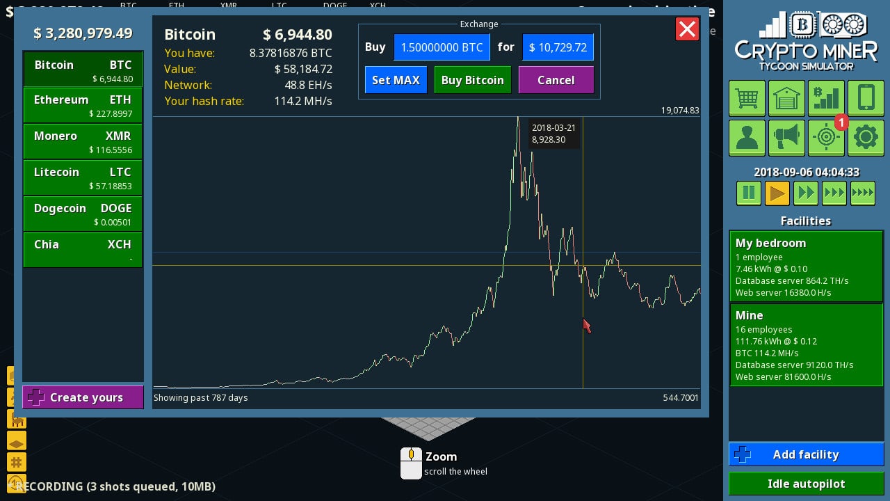 Crypto Miner Tycoon Simulator - скриншот 3