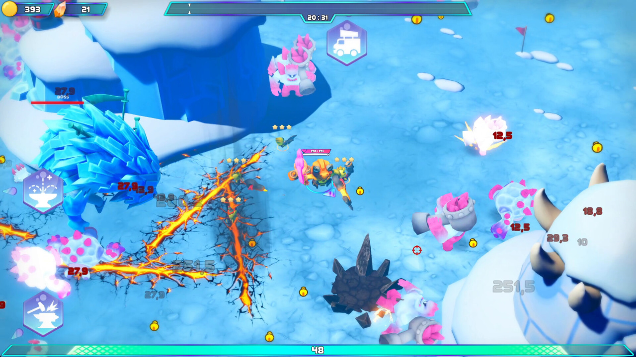 Dino-Ducks Mayhem - скриншот 1