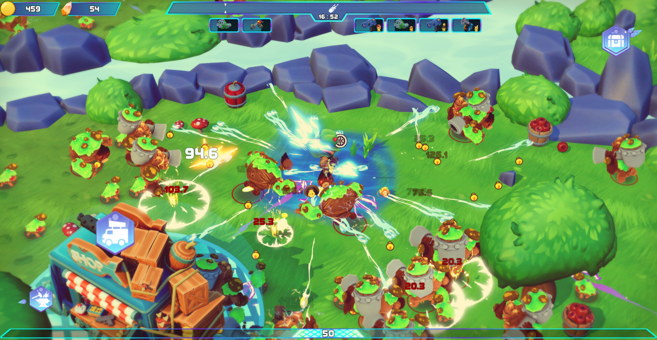 Dino-Ducks Mayhem - скриншот 2