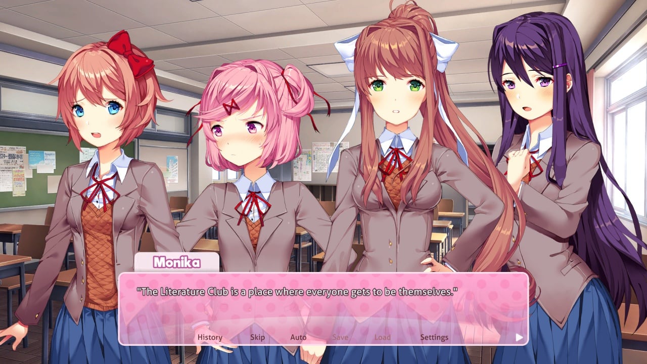 Doki Doki Literature Club Plus! - скриншот 1