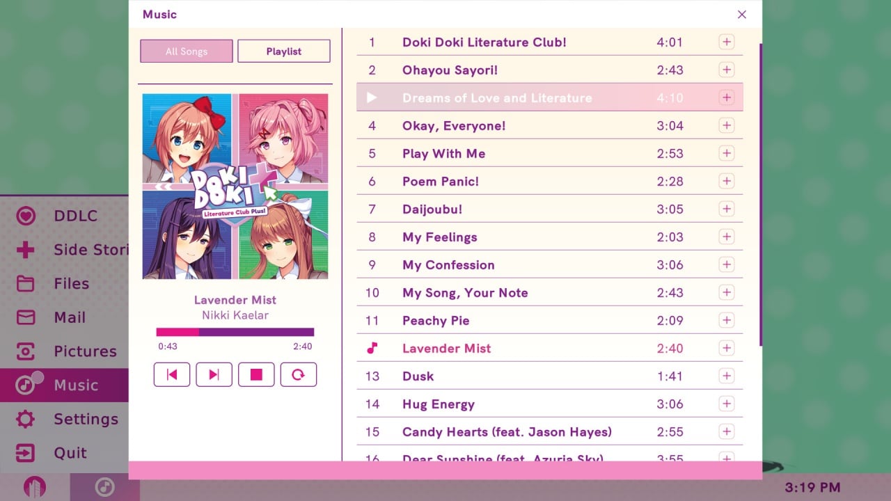 Doki Doki Literature Club Plus! - скриншот 4
