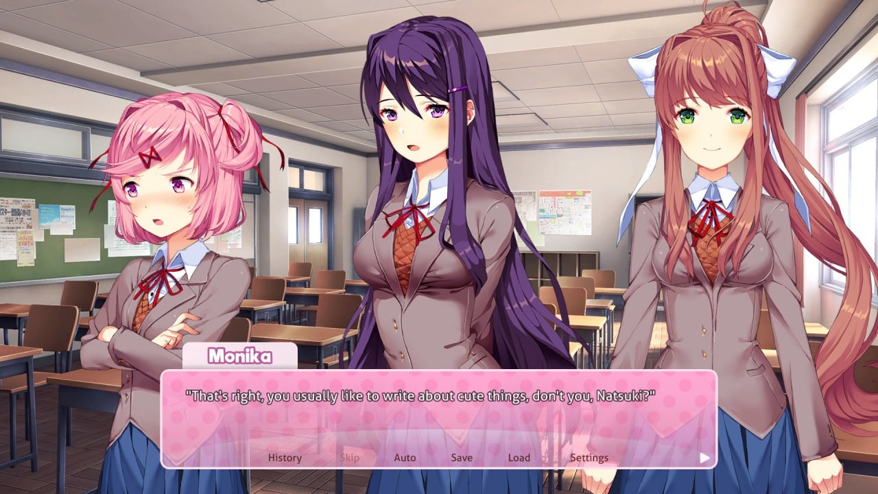 Doki Doki Literature Club Plus! - скриншот 6