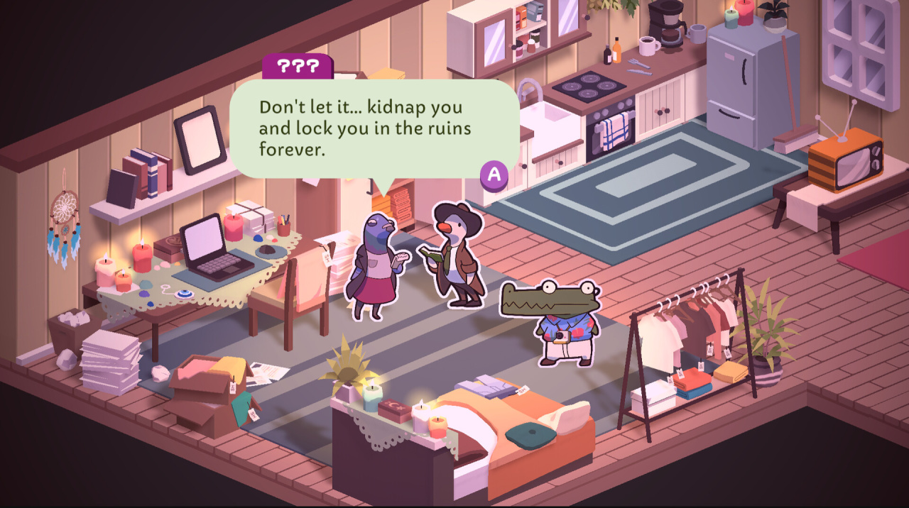 Duck Detective: The Ghost of Glamping - скриншот 1