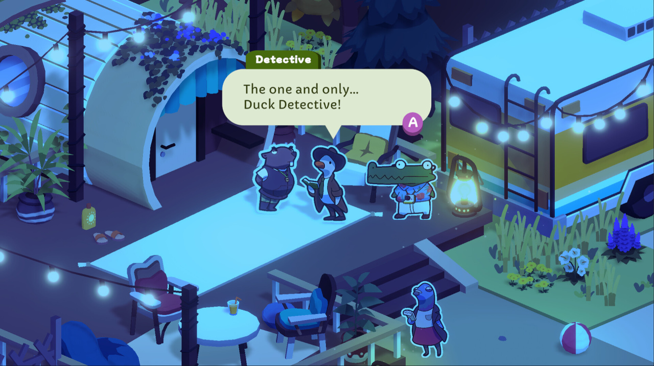 Duck Detective: The Ghost of Glamping - скриншот 3