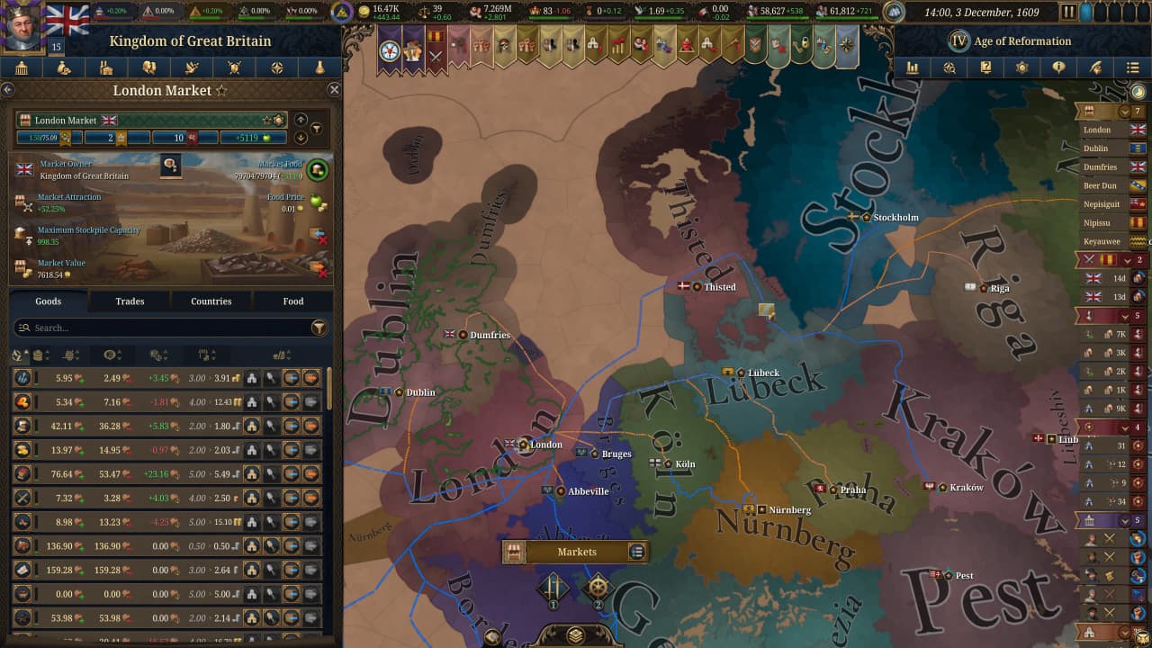 Europa Universalis 5 - скриншот 4