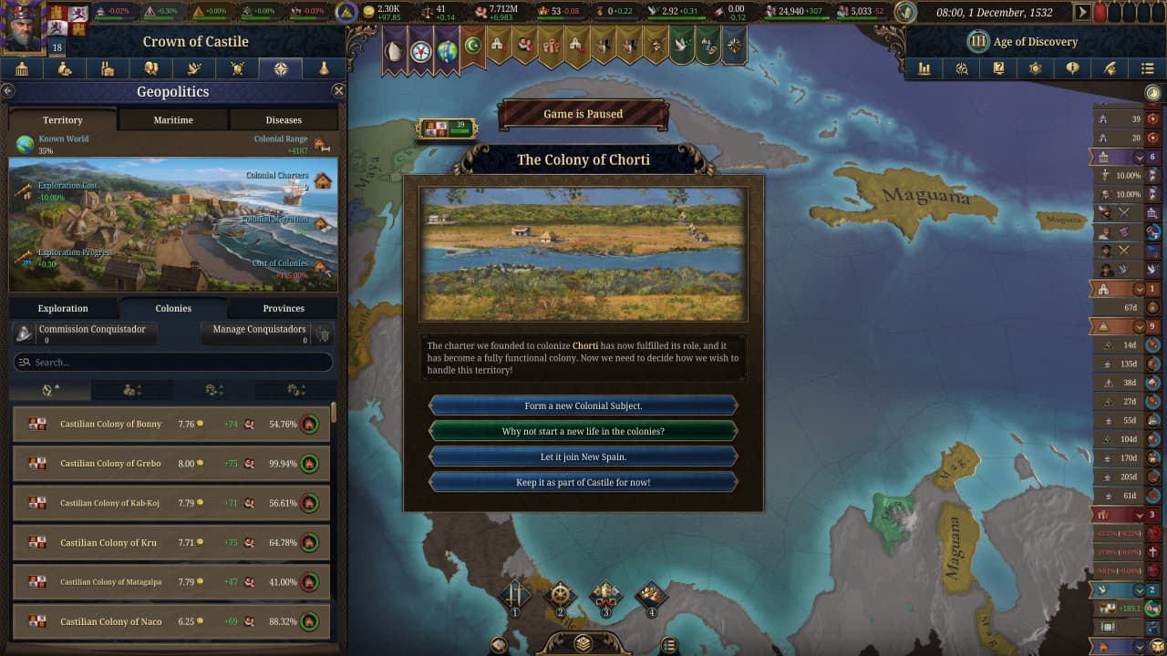 Europa Universalis 5 - скриншот 6