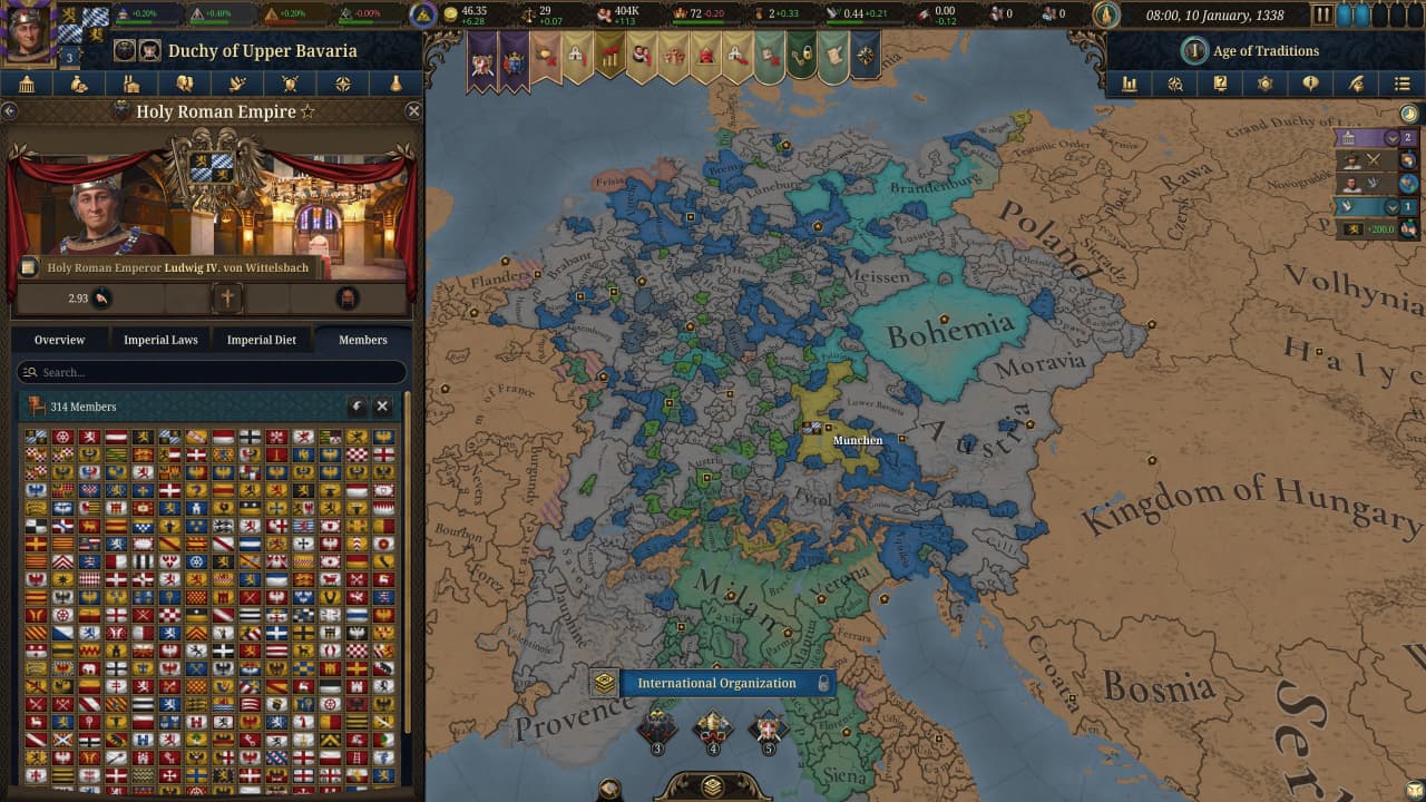 Europa Universalis 5 - скриншот 7
