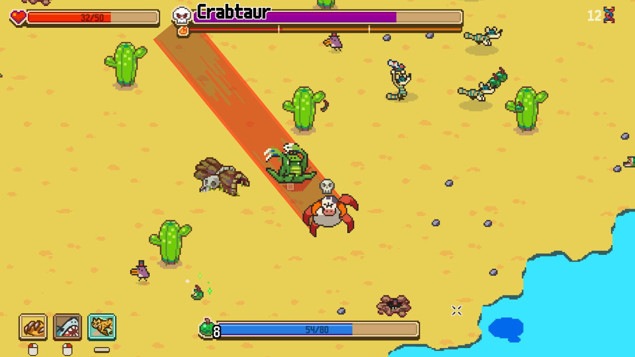 Everything is Crab: The Animal Evolution Roguelite - скриншот 2