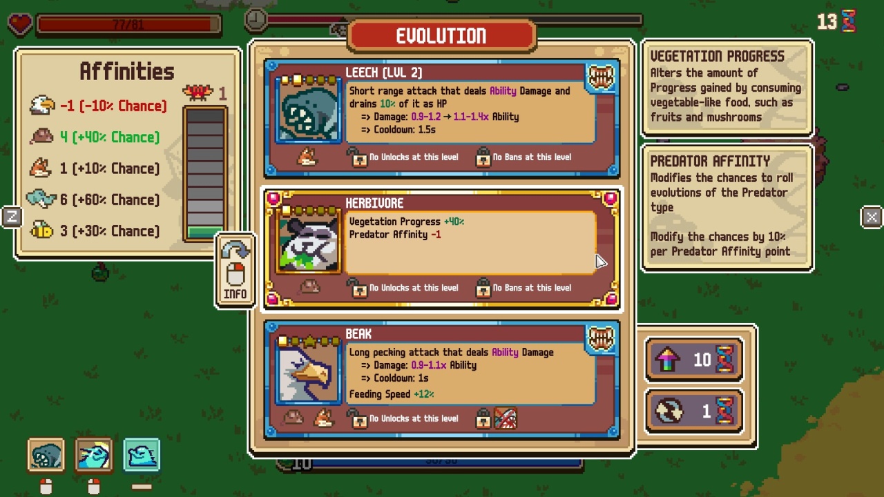 Everything is Crab: The Animal Evolution Roguelite - скриншот 7
