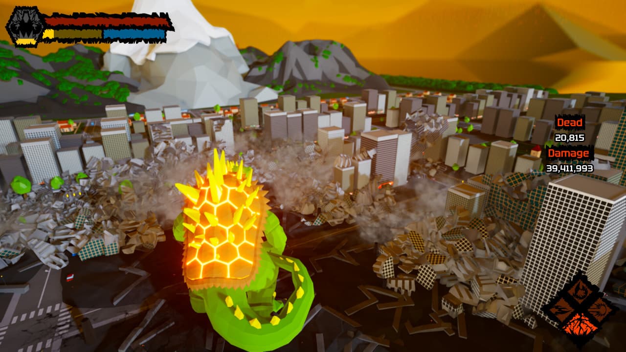 Excidio The Kaiju Simulator - скриншот 1