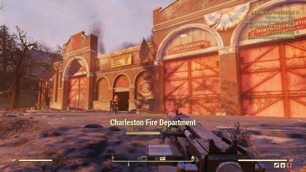 Fallout 76 - как пройти тест в квесте "Прямо в огонь" и стать Огнедышащим