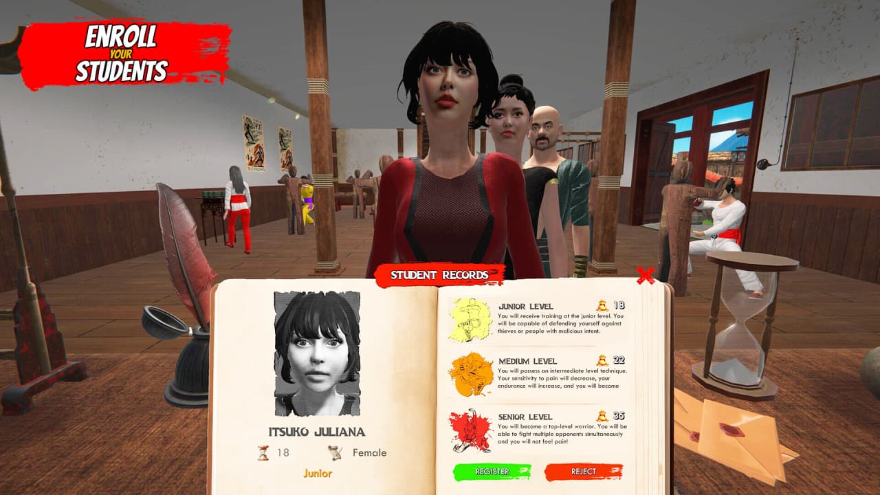 Fight School Simulator - скриншот 3