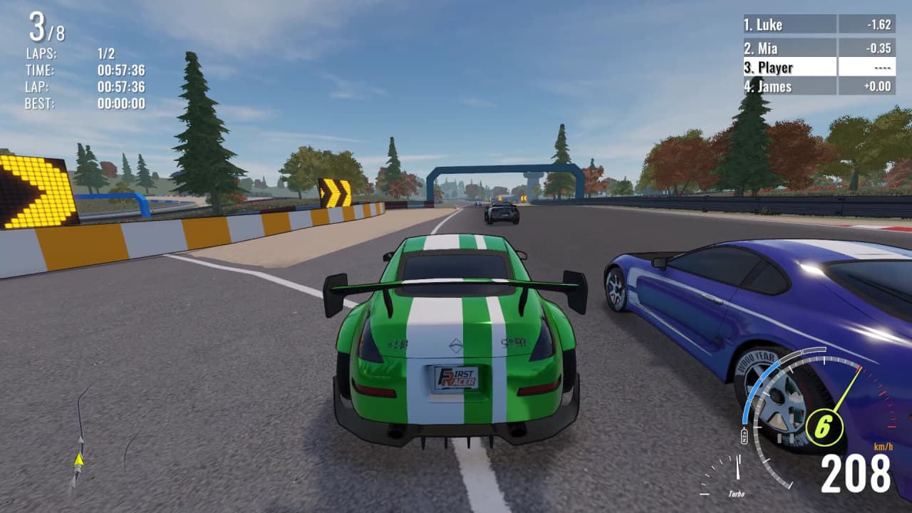 First Racer - скриншот 2