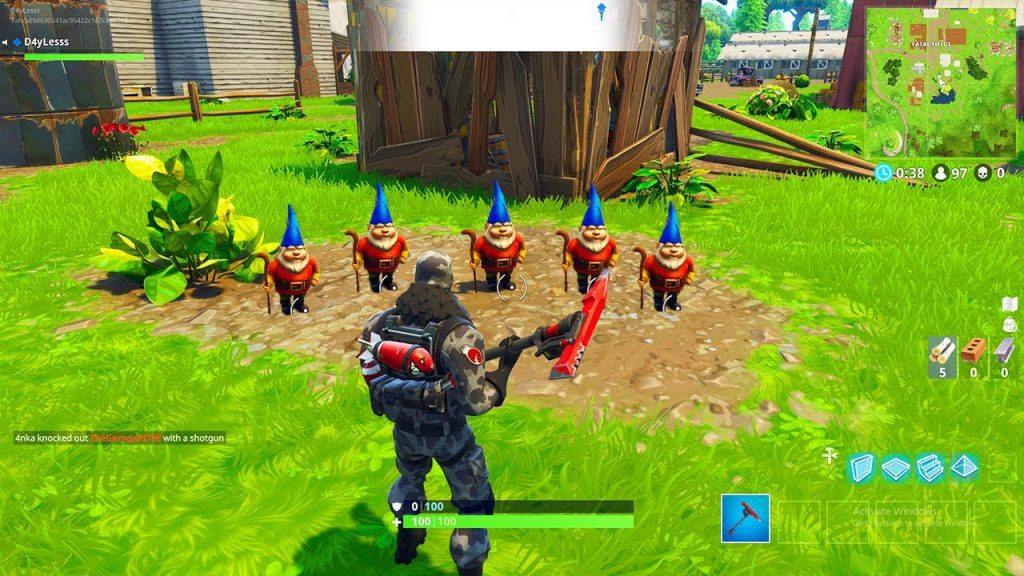 Fortnite - где найти всех голодных гномов