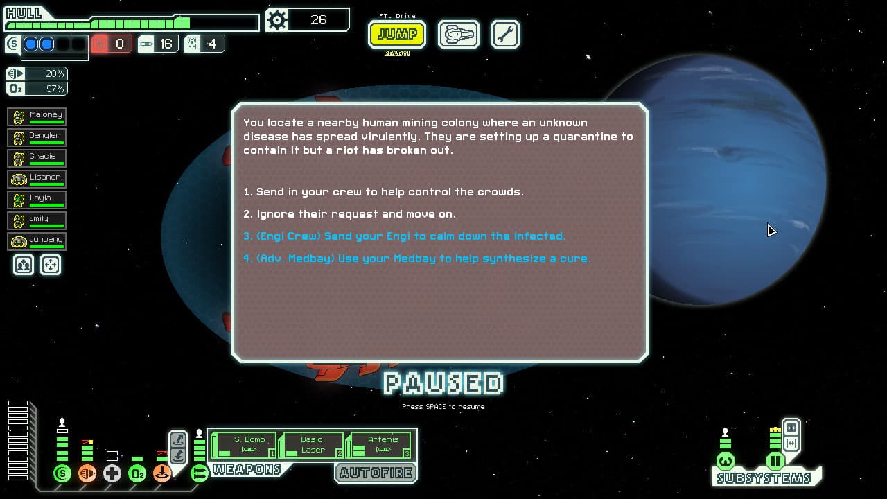 FTL: Faster Than Light - скриншот 3