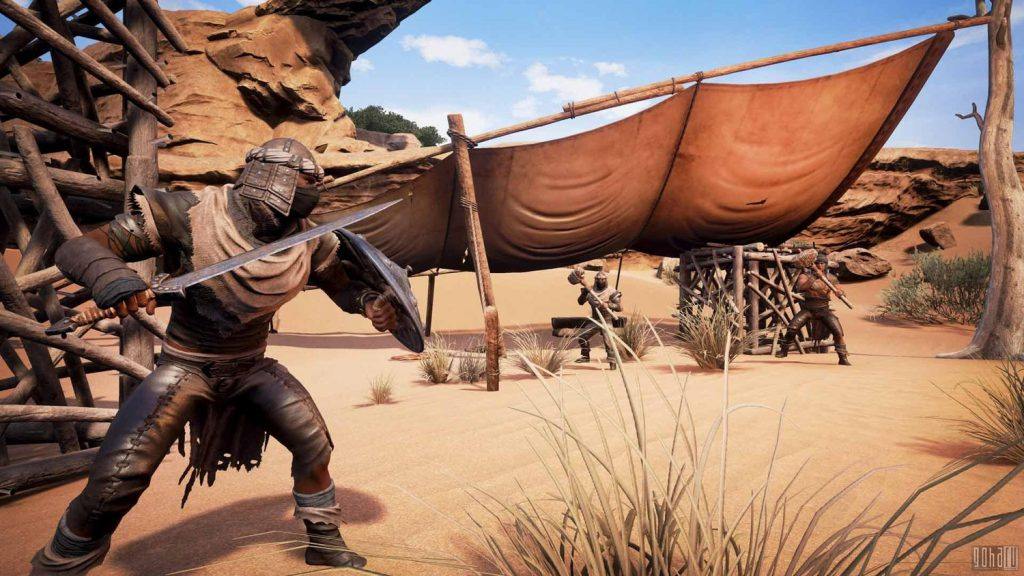 Гайд Conan Exiles. Как построить арену, круги и винтовую лестницу
