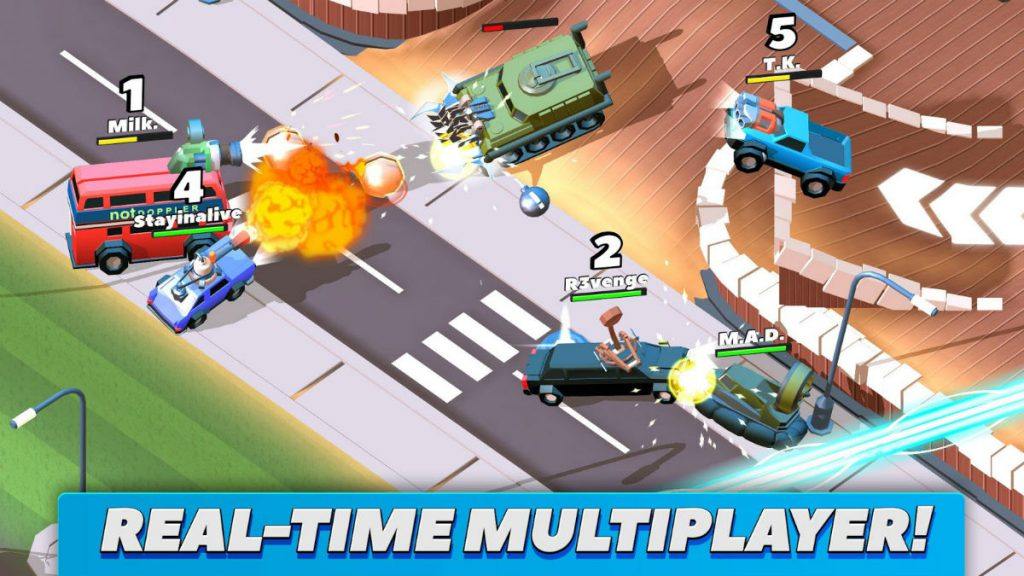 Гайд Crash of Cars. Лучшее оружие