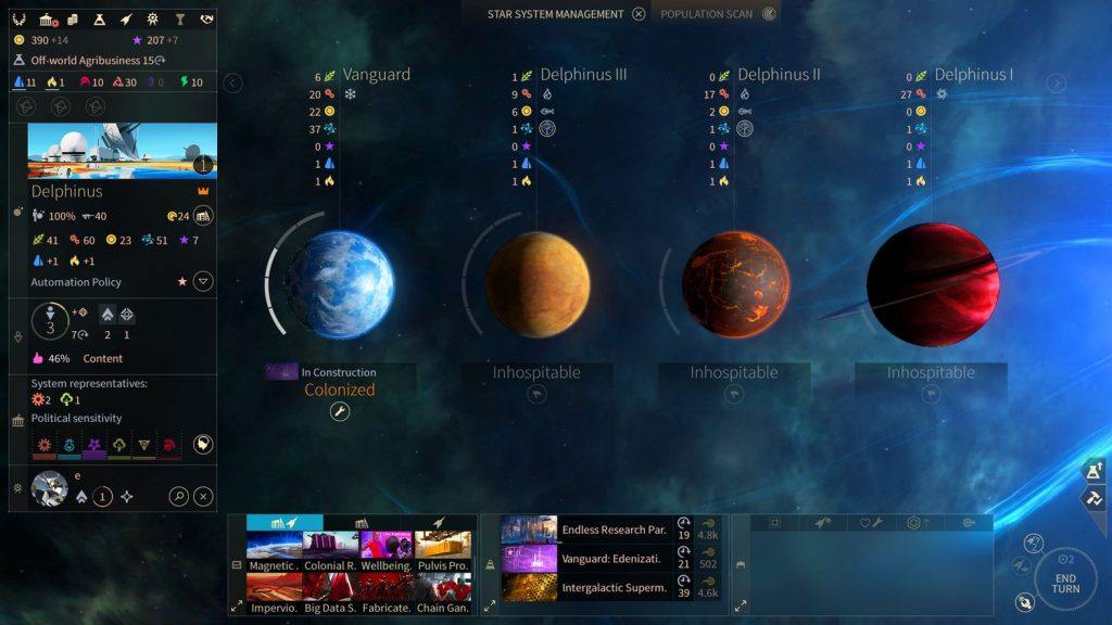 Гайд Endless Space 2. Колонизация планет