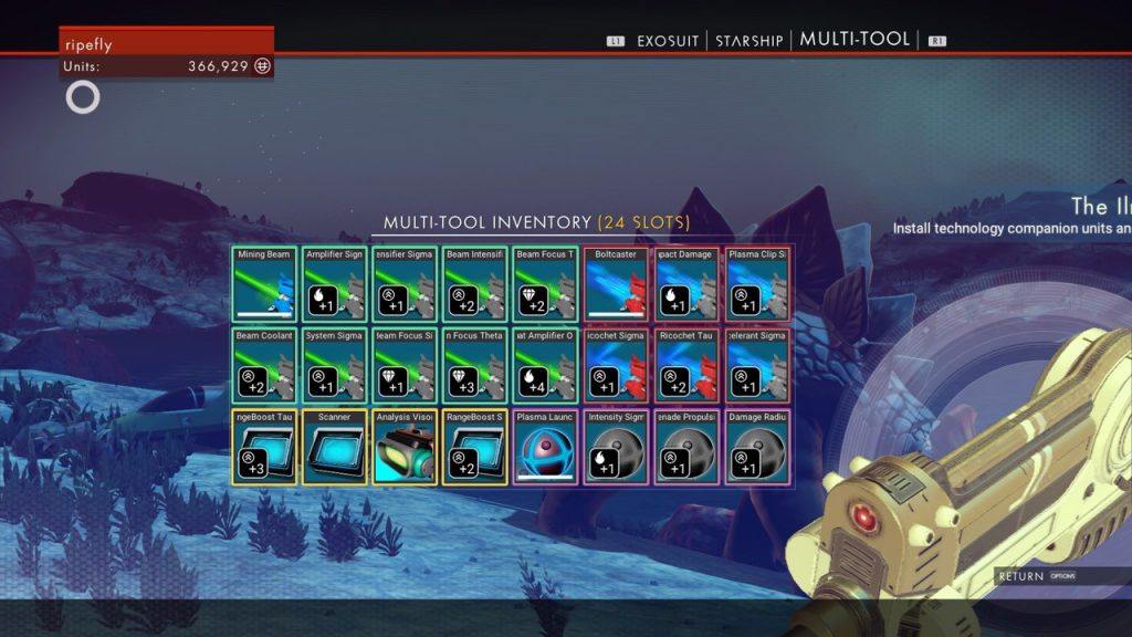 Гайд No Man’s Sky. Как бесплатно увеличить количество слотов звездолета
