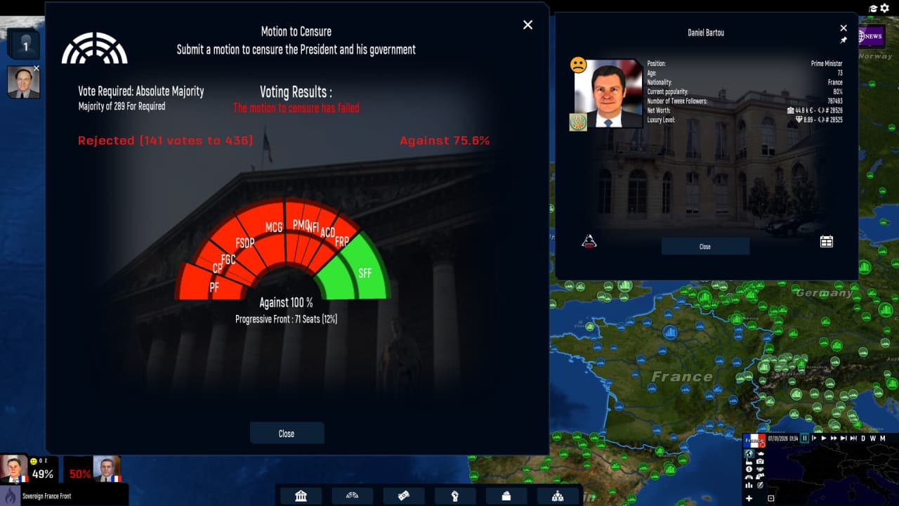 Geo-Political Simulator 2026 Edition - скриншот 5
