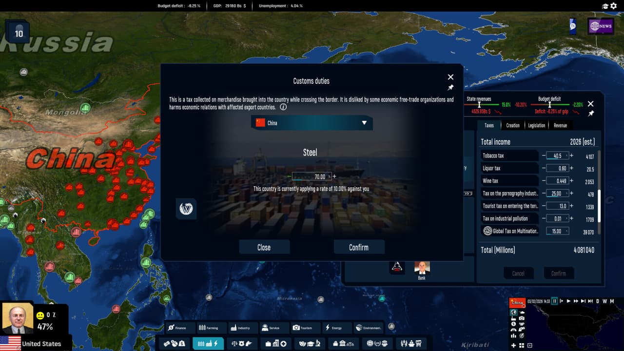Geo-Political Simulator 2026 Edition - скриншот 9