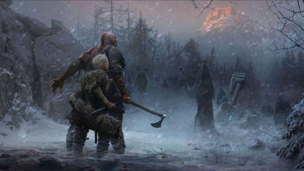 God of War - как решить головоломку с временами года
