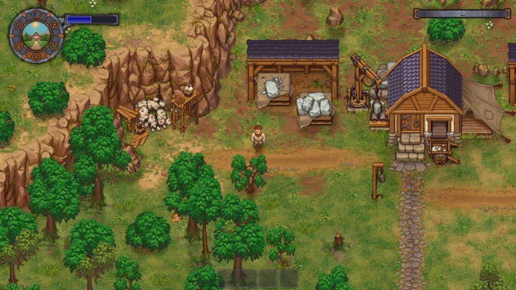 Graveyard Keeper - где найти камень и глину