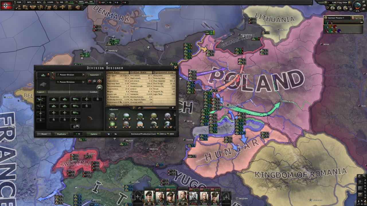 Hearts of Iron 4 - скриншот 1