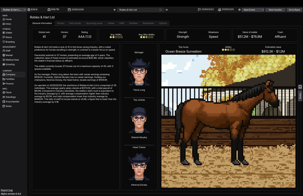 Horse Racing Manager - скриншот 2