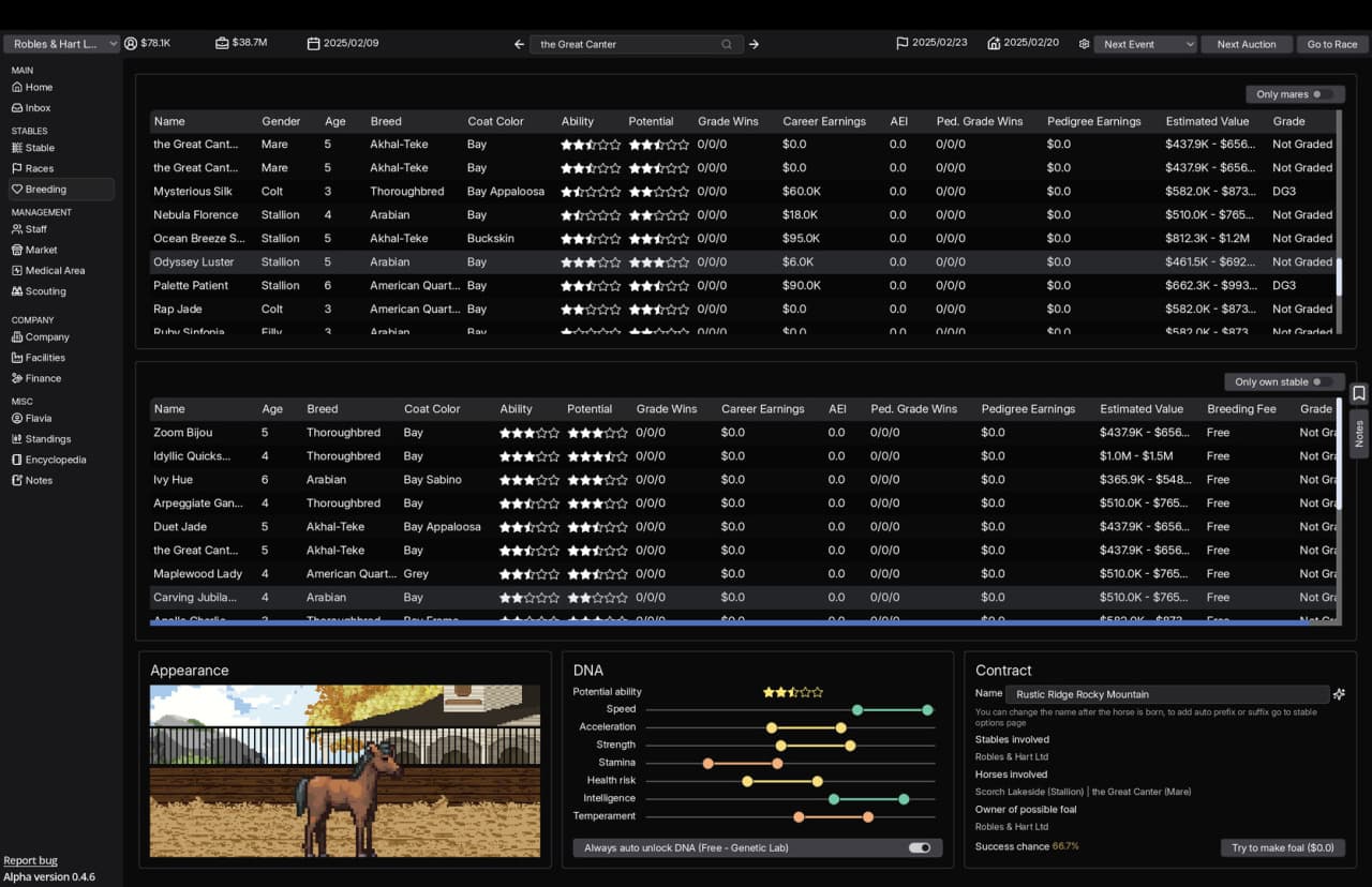 Horse Racing Manager - скриншот 4