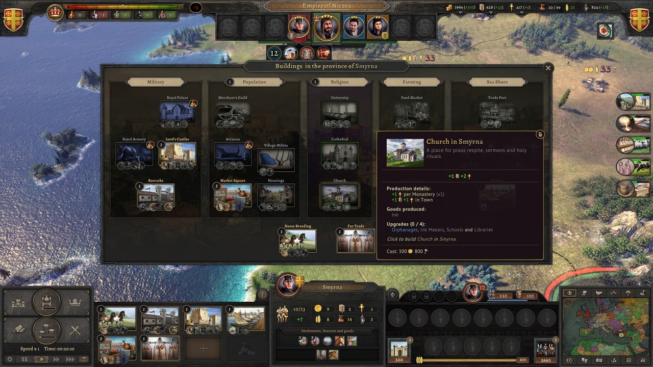 Knights of Honor 2: Sovereign - скриншот 4