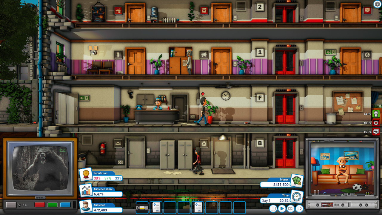 Mad Television Tycoon - скриншот 2