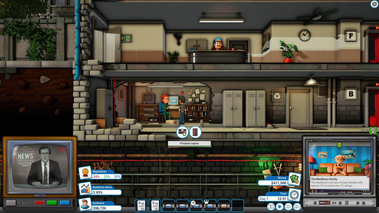 Mad Television Tycoon - скриншот 7