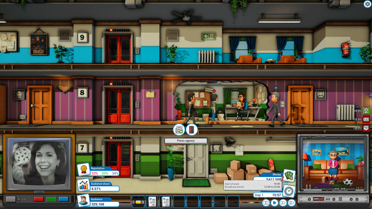 Mad Television Tycoon - скриншот 9