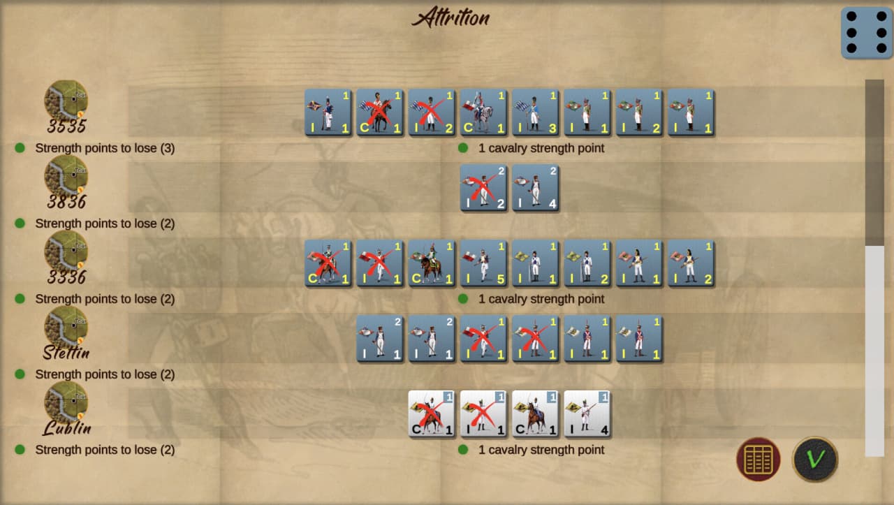 Napoleon's Eagles: Game of the Napoleonic Wars - скриншот 5